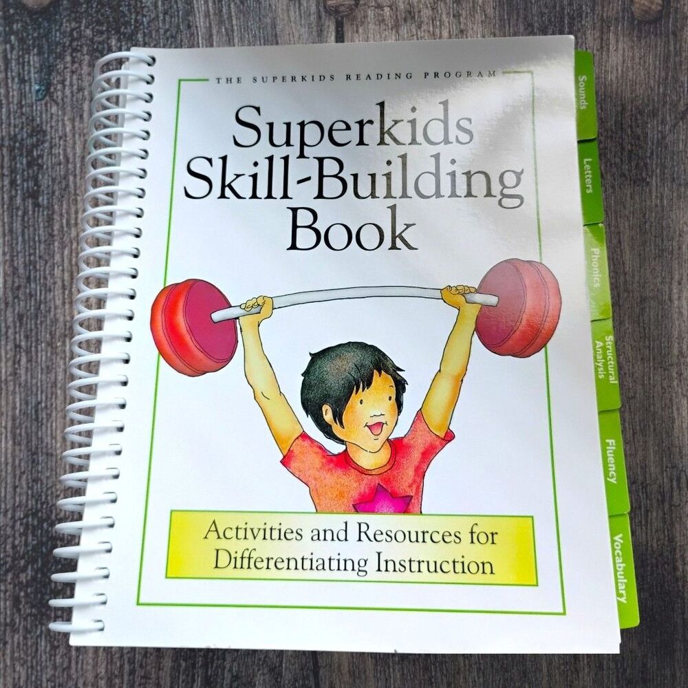 Superkids Skill-Building Book Activities Resources for educators